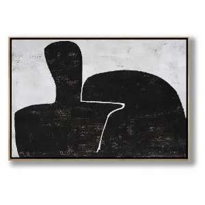 Horizontal Minimalist Abstract Painting H266H