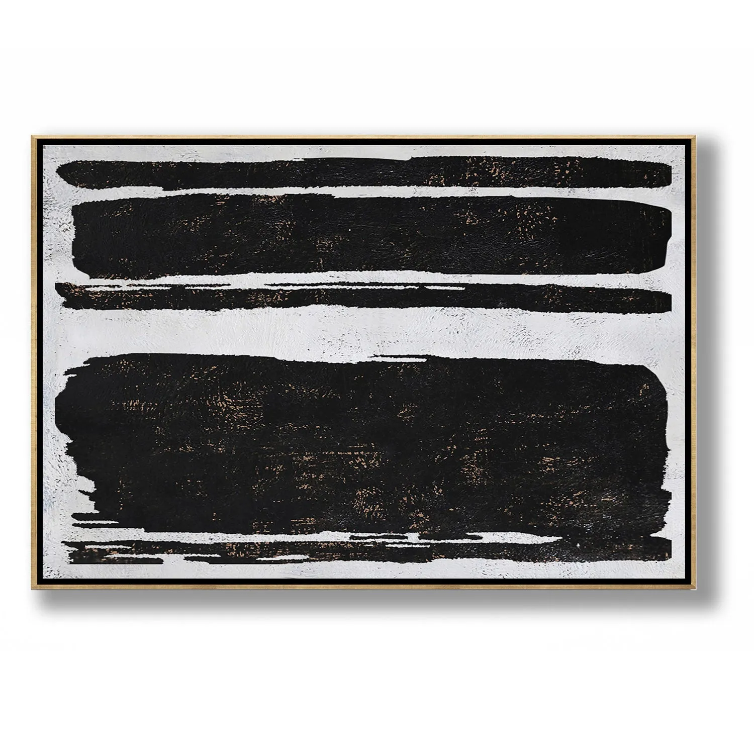 Horizontal Minimalist Abstract Painting H52H