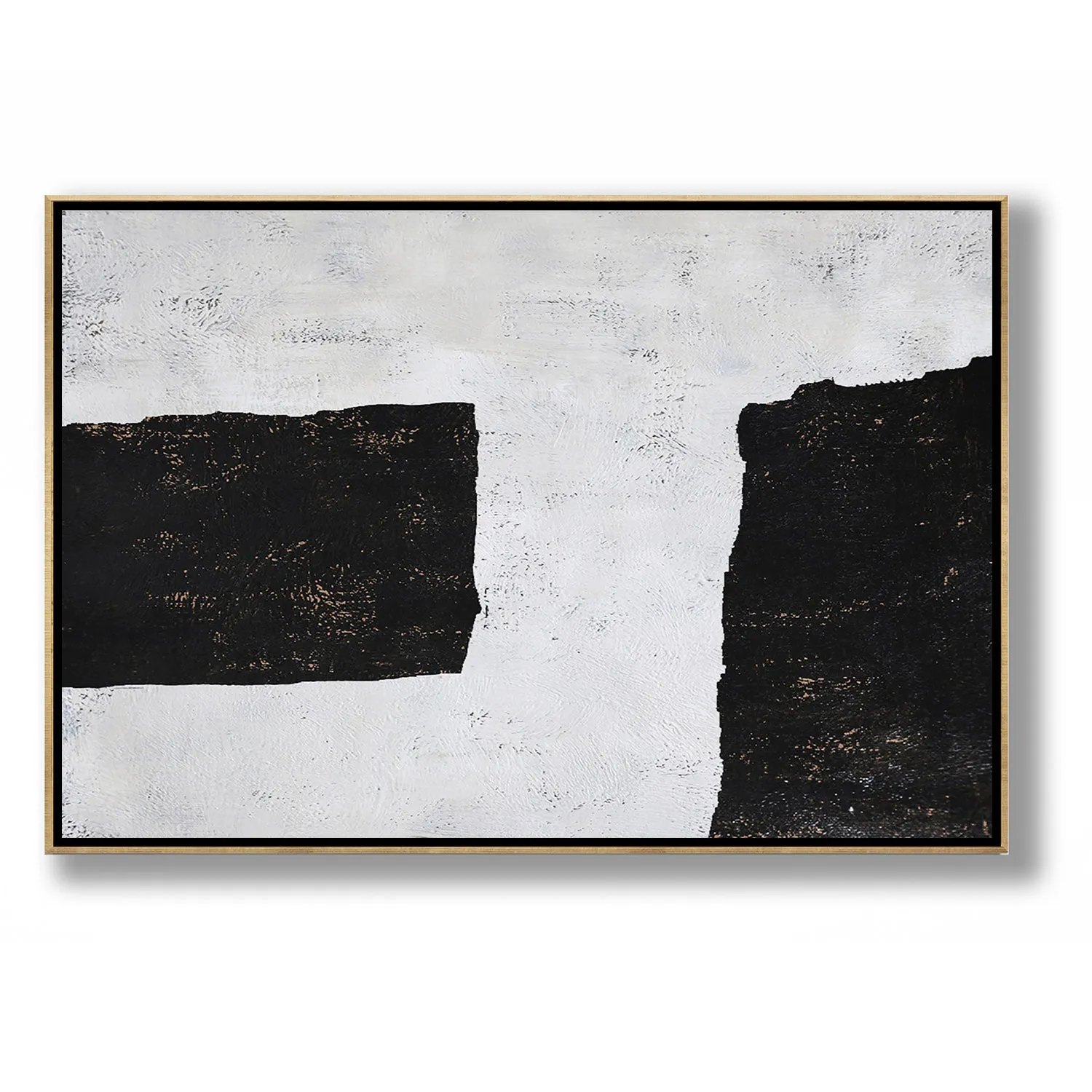 Horizontal Minimalist Abstract Painting H64H