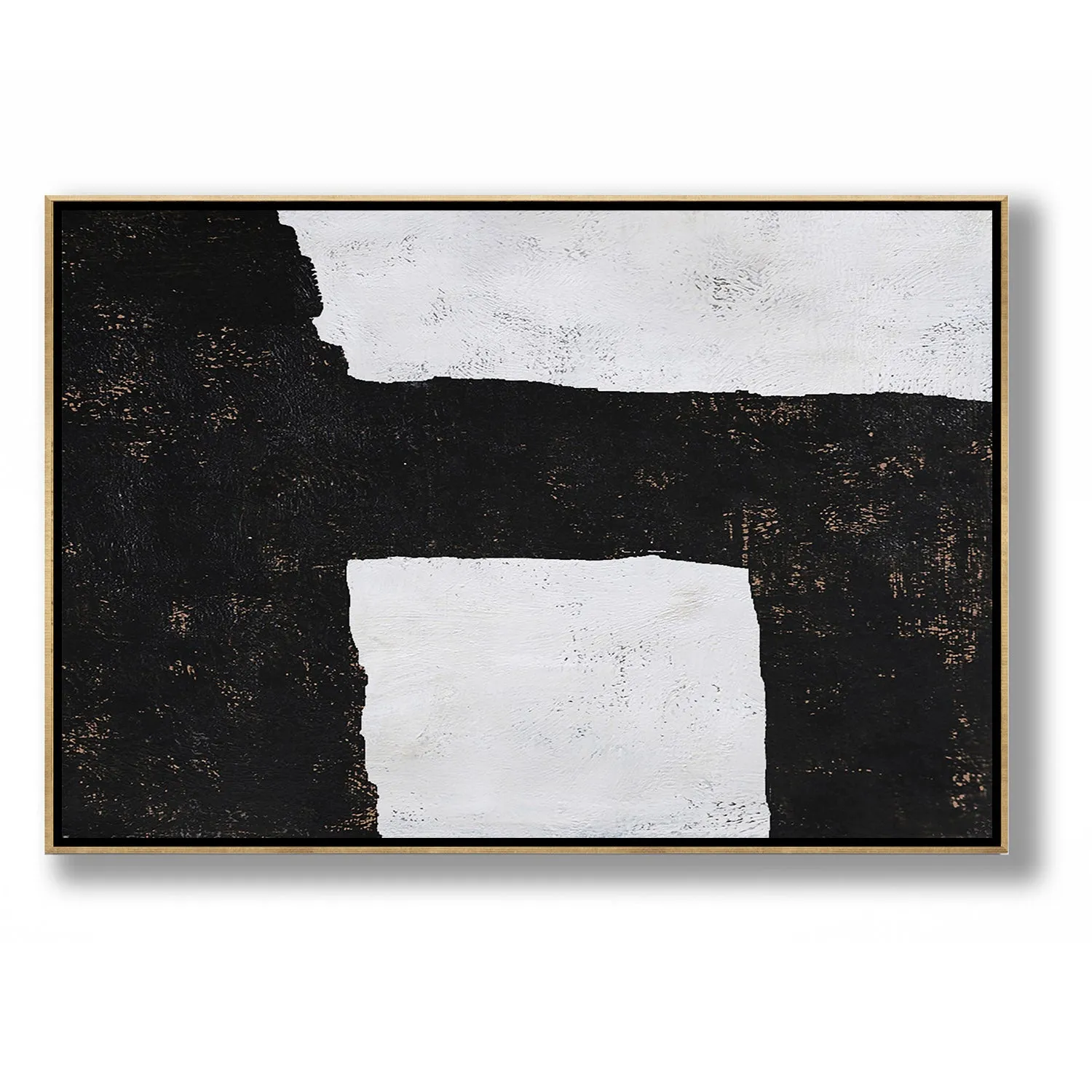 Horizontal Minimalist Abstract Painting H65H