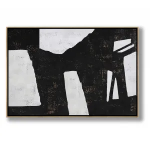 Horizontal Minimalist Abstract Painting  H70H