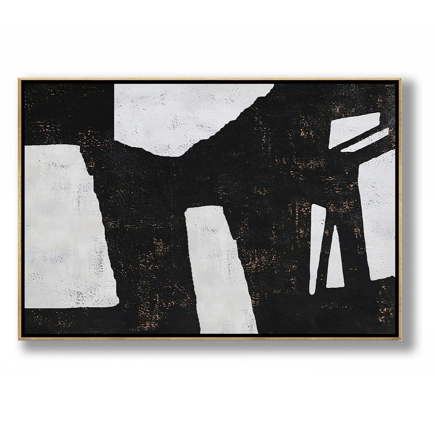 Horizontal Minimalist Abstract Painting  H70H