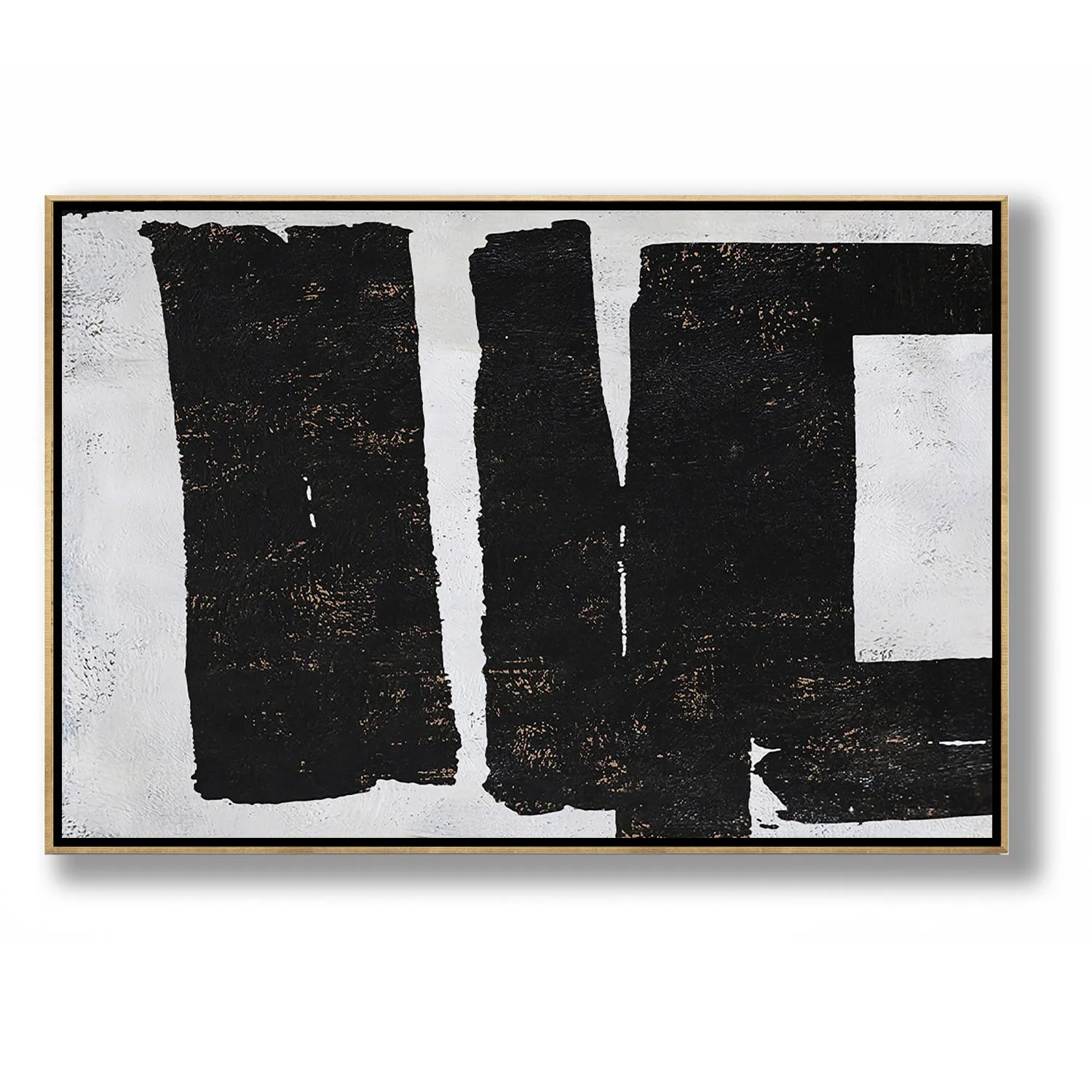 Horizontal Minimalist Abstract Painting H90H