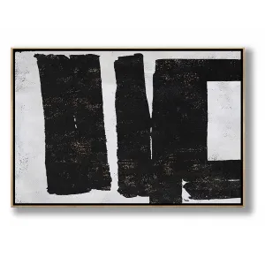 Horizontal Minimalist Abstract Painting H90H