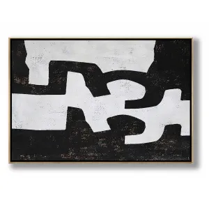 Horizontal Minimalist Abstract Painting H94H