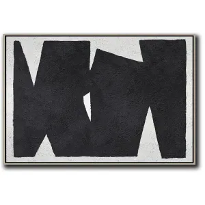 Horizontal Minimalist Geometric Art MN30E