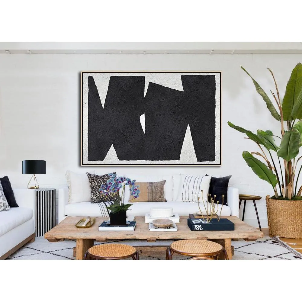 Horizontal Minimalist Geometric Art MN30E