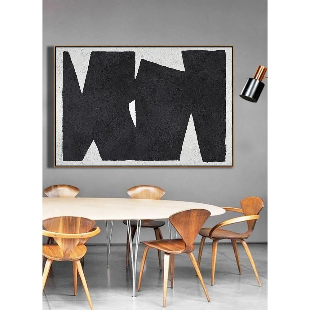 Horizontal Minimalist Geometric Art MN30E