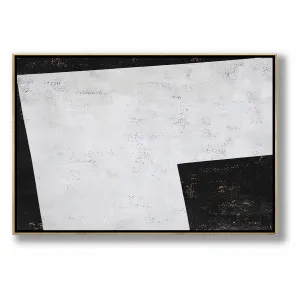 Horizontal Minimalist Geometric Painting H128H