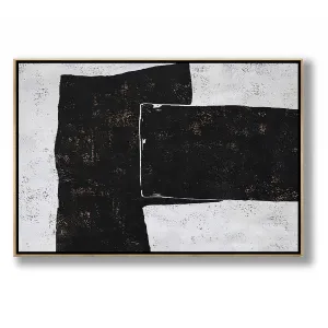 Horizontal Minimalist Geometric Painting H85H