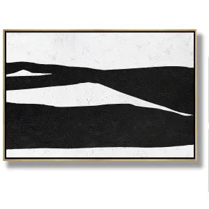 Horizontal Minimalist Landscape Art J33M