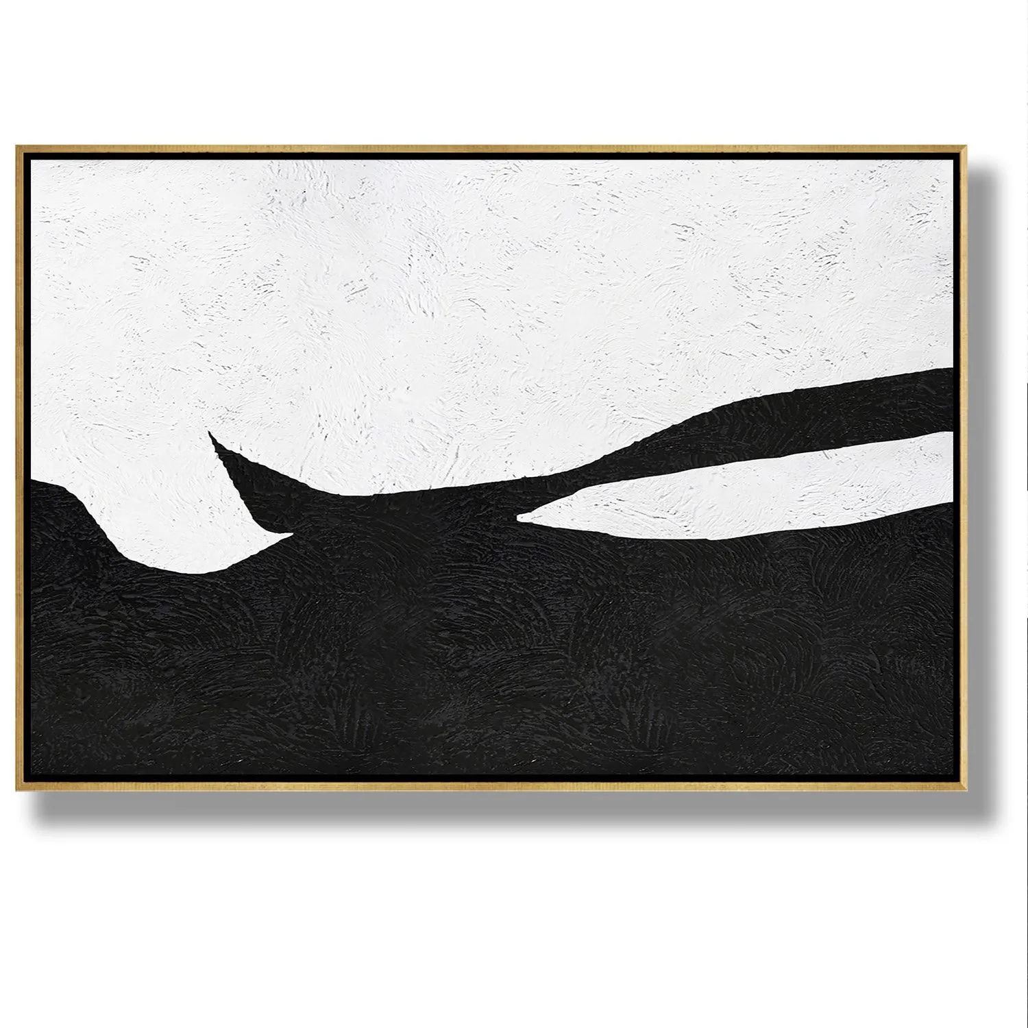 Horizontal Minimalist Landscape Art J84M
