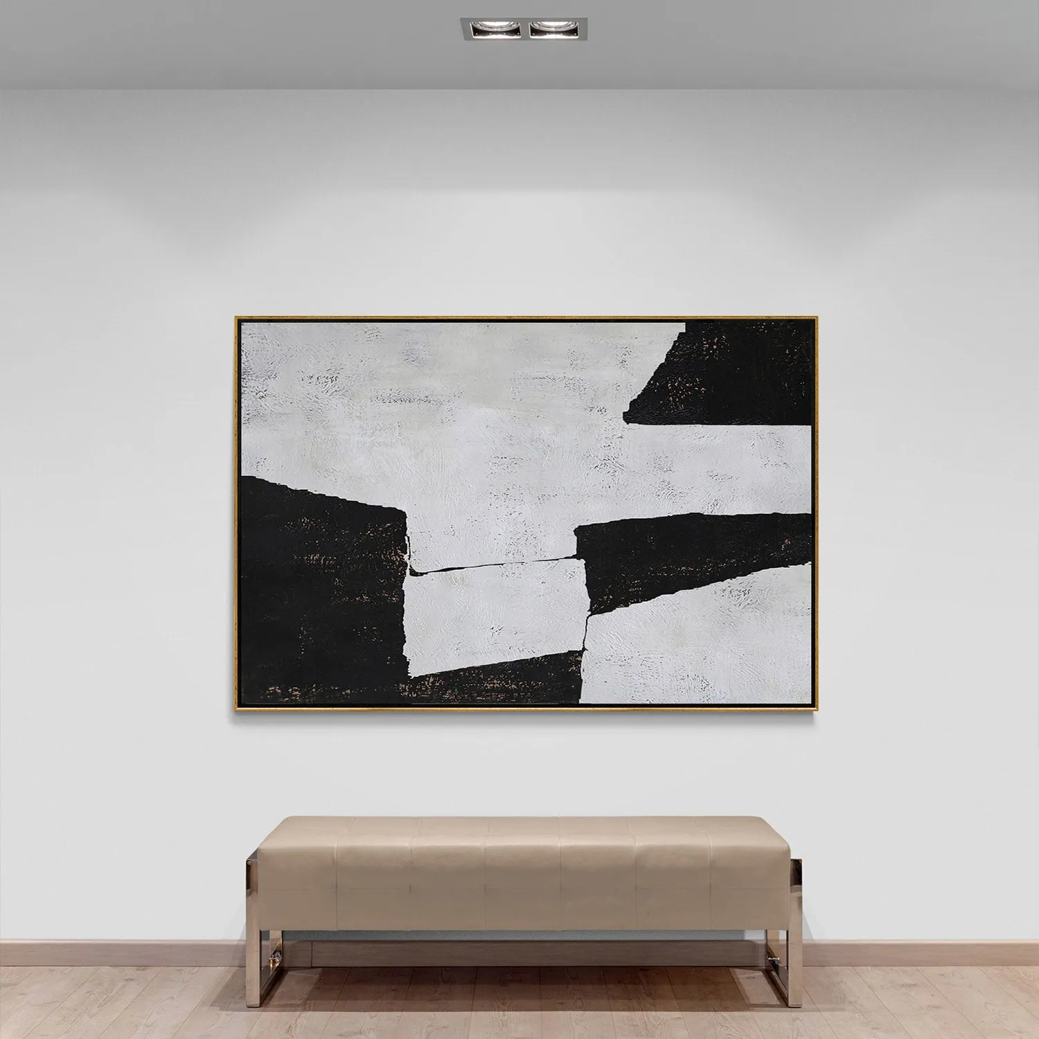 Horizontal Minimalist Painting H112H