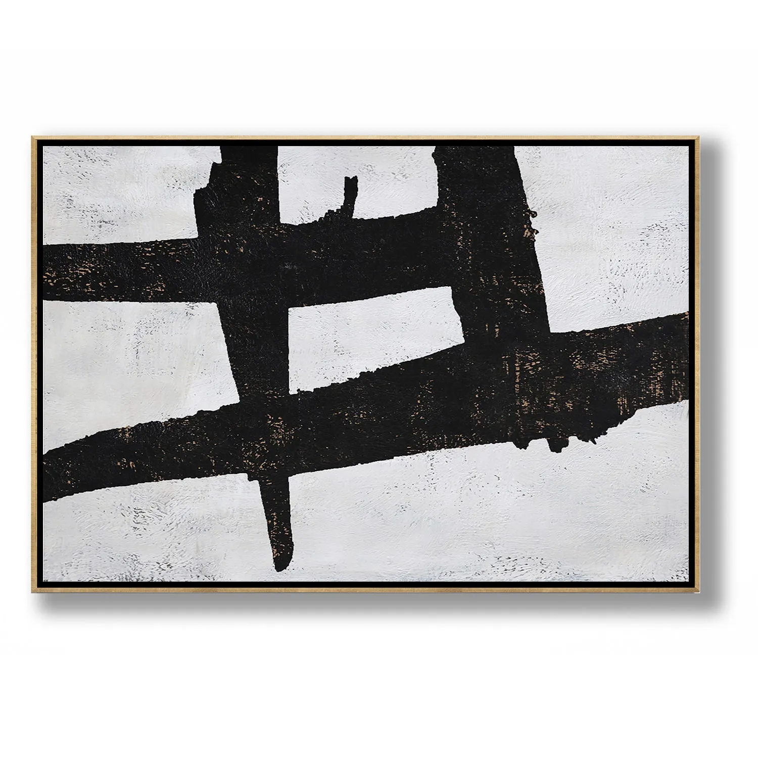 Horizontal Minimalist Painting H117H
