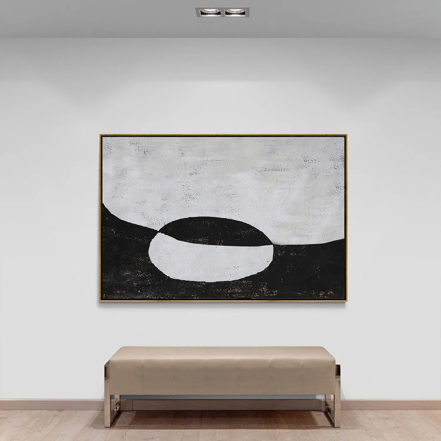 Horizontal Minimalist Painting H119H