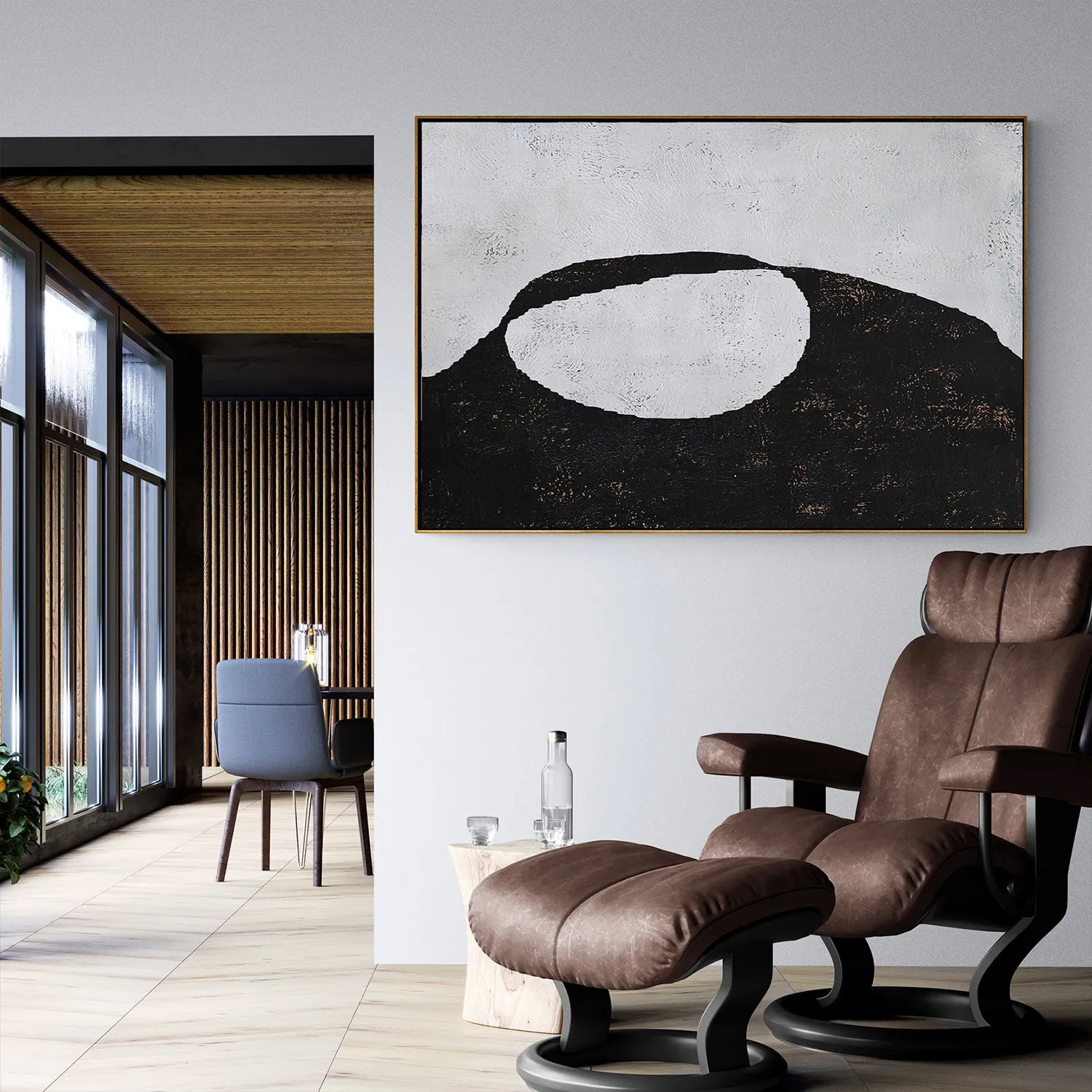 Horizontal Minimalist Painting H120H