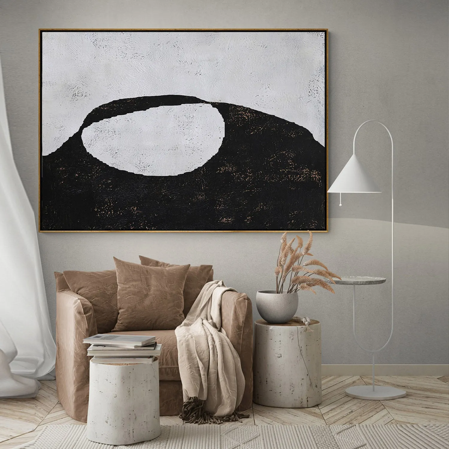 Horizontal Minimalist Painting H120H