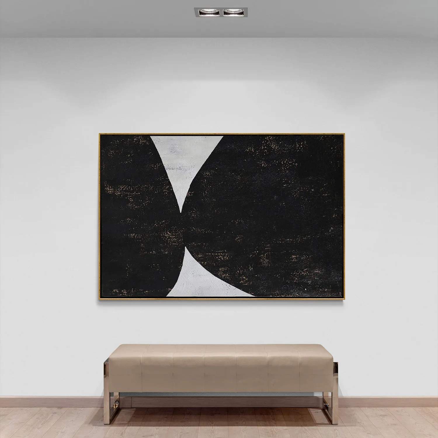 Horizontal Minimalist Painting H139H