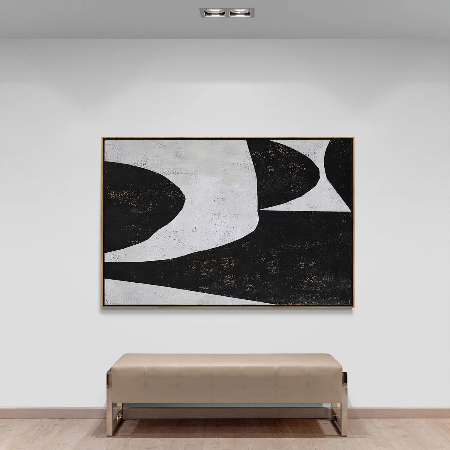 Horizontal Minimalist Painting H141H