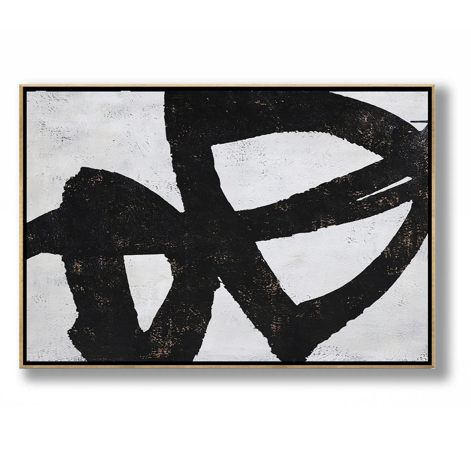 Horizontal Minimalist Painting H143H