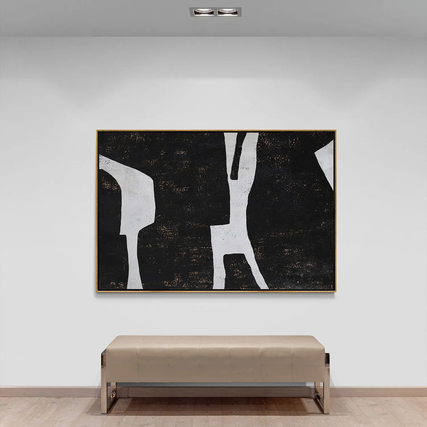 Horizontal Minimalist Painting H41H