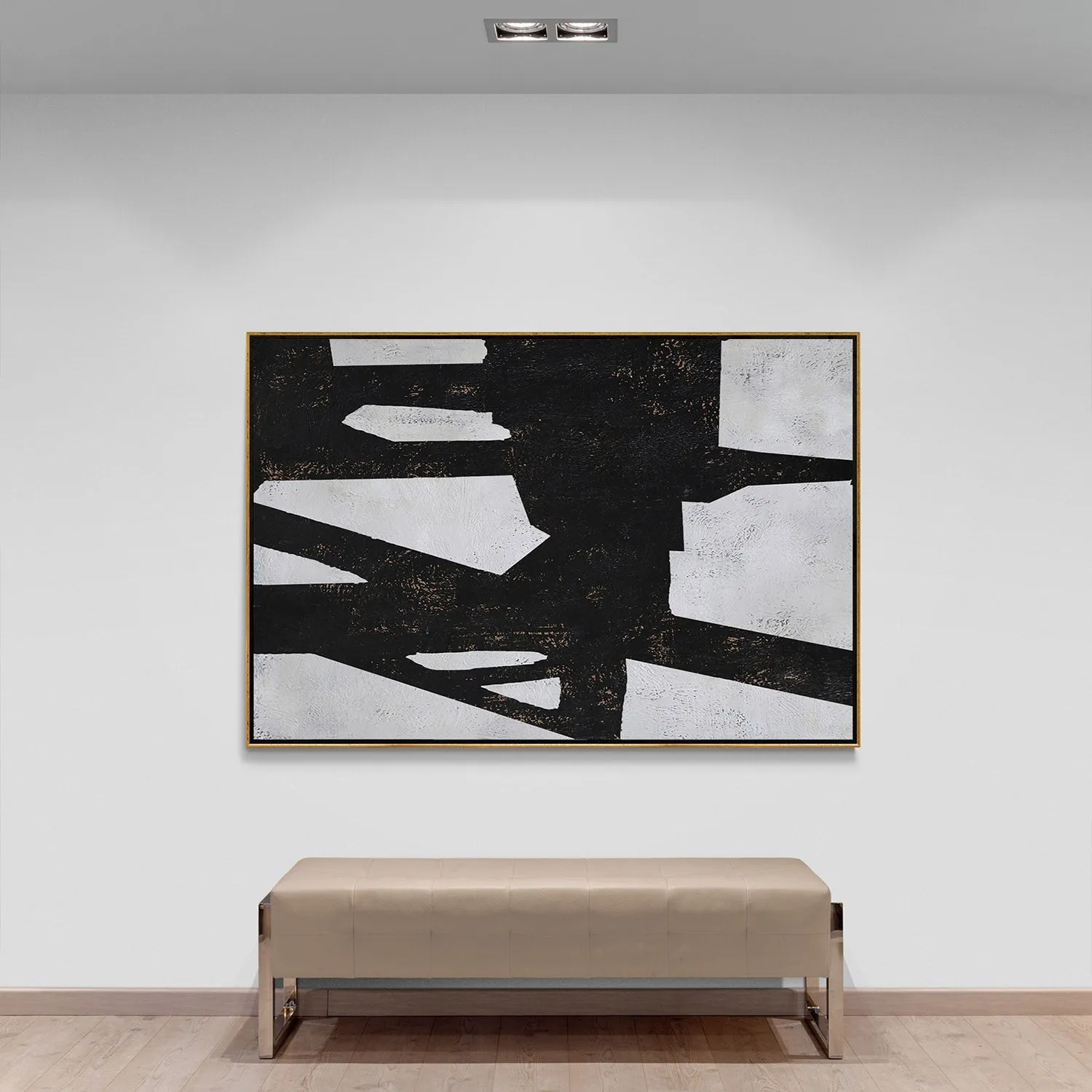 Horizontal Minimalist Painting H42H