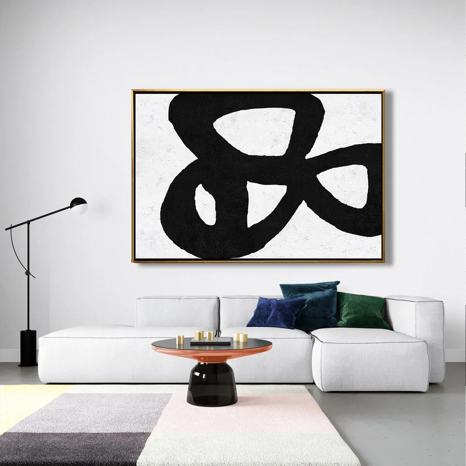 Horizontal Minimalist Painting J127M1
