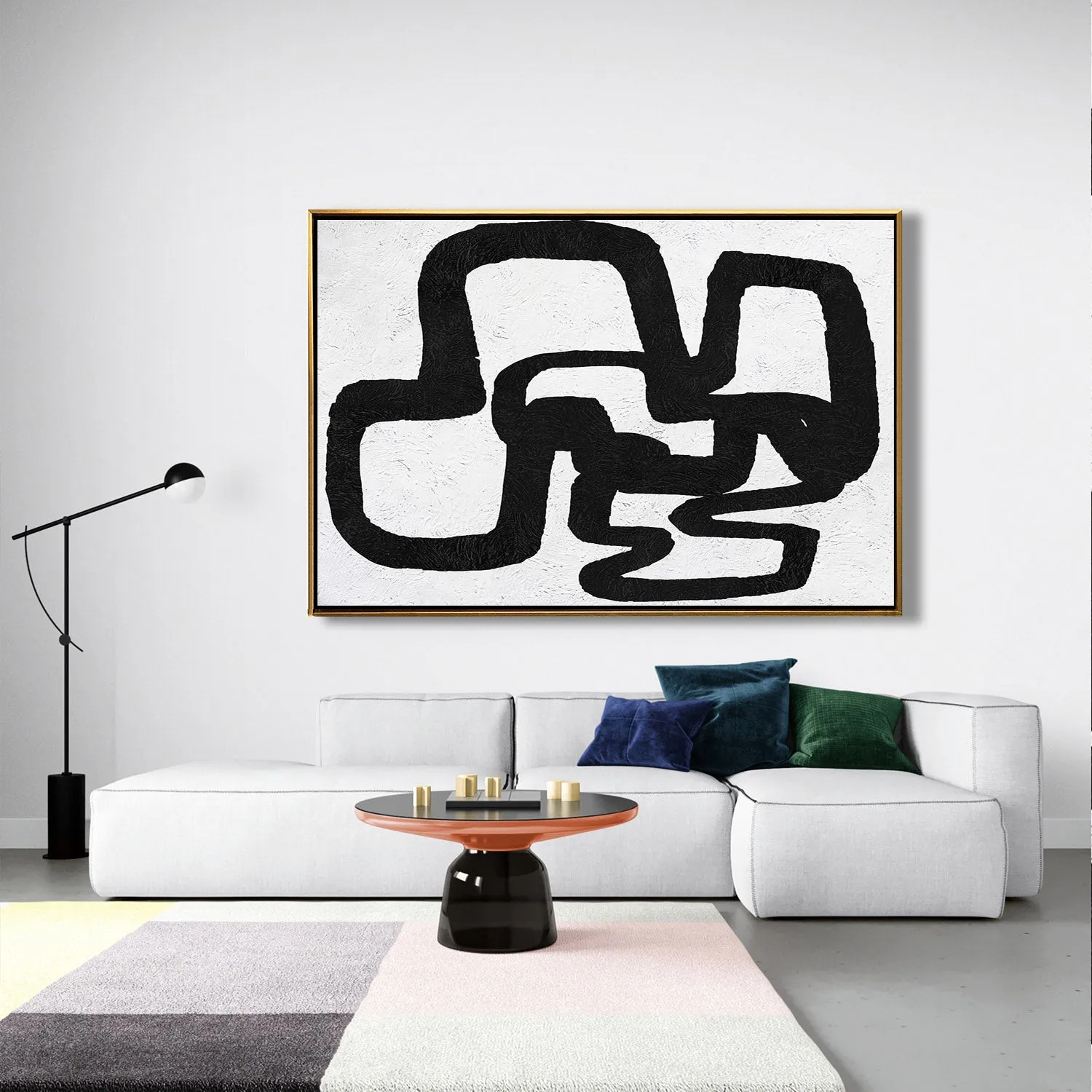 Horizontal Minimalist Painting J129M1