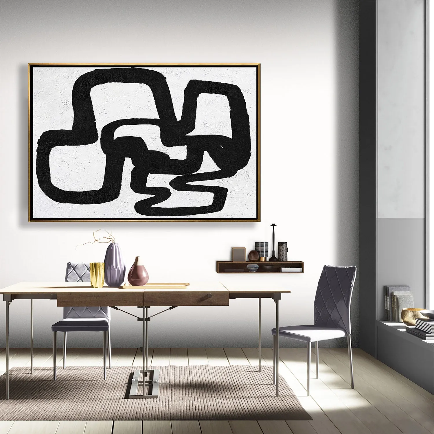 Horizontal Minimalist Painting J129M1