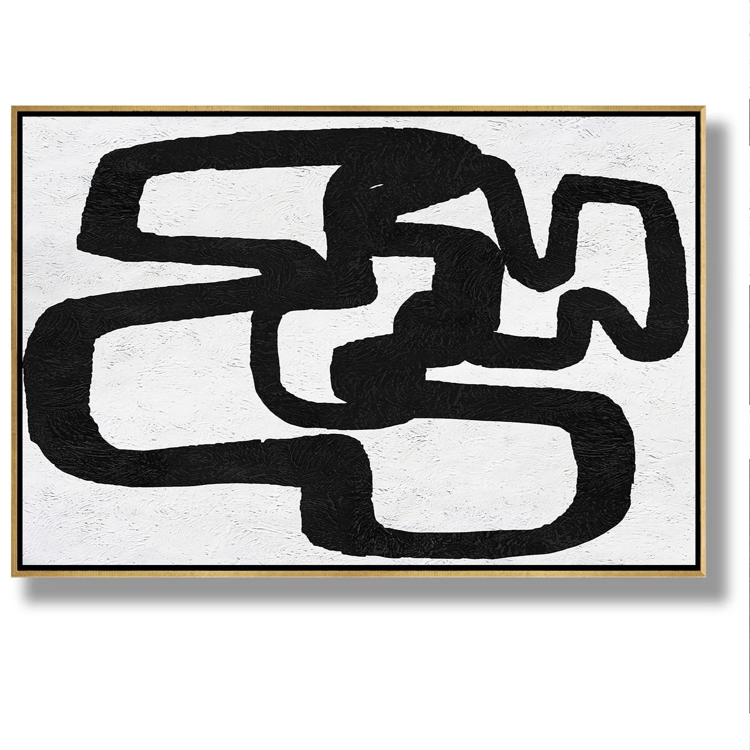Horizontal Minimalist Painting J129M