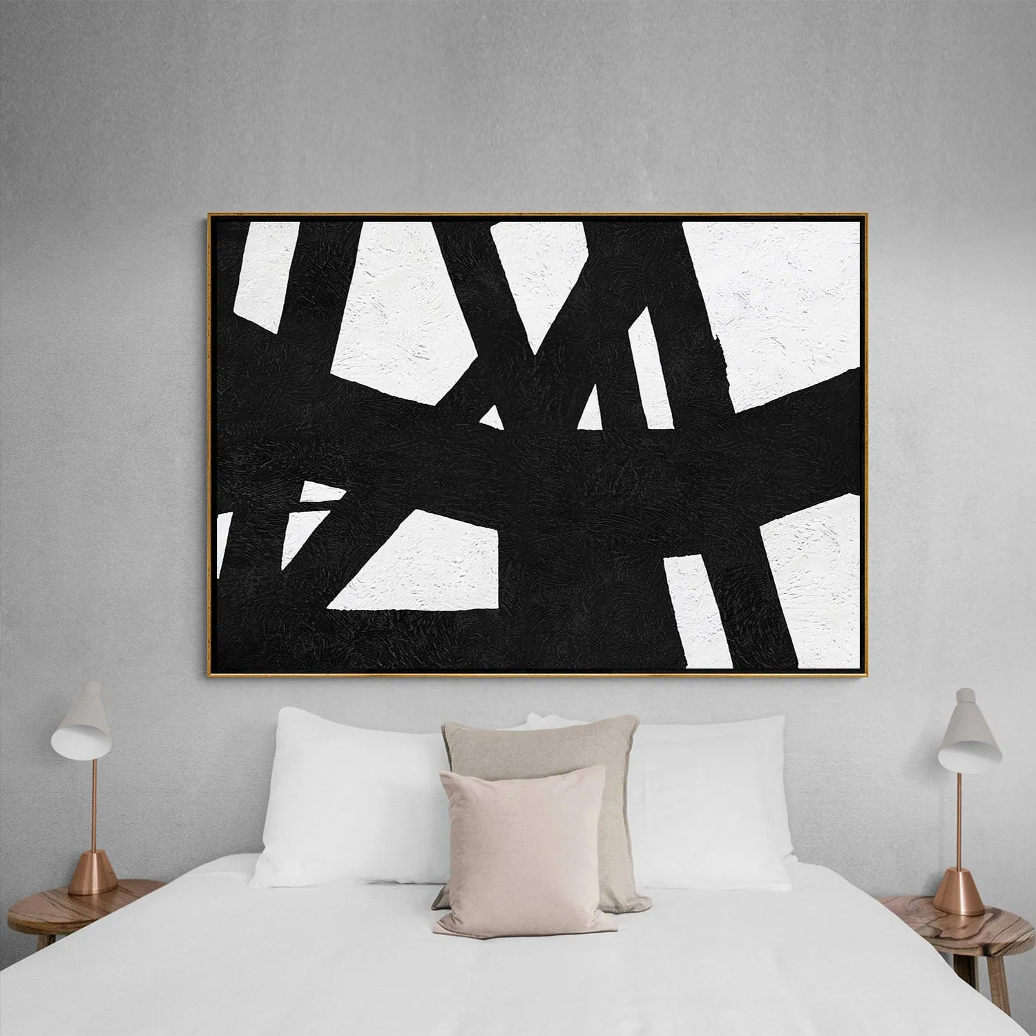 Horizontal Minimalist Painting J136M1