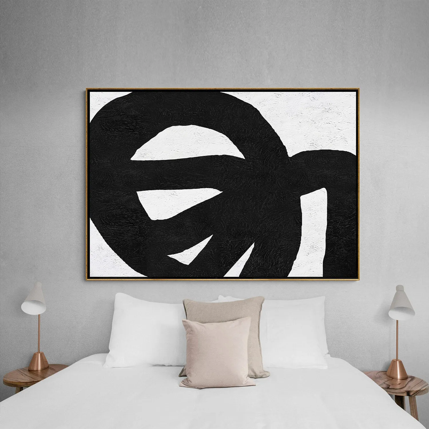 Horizontal Minimalist Painting J147M