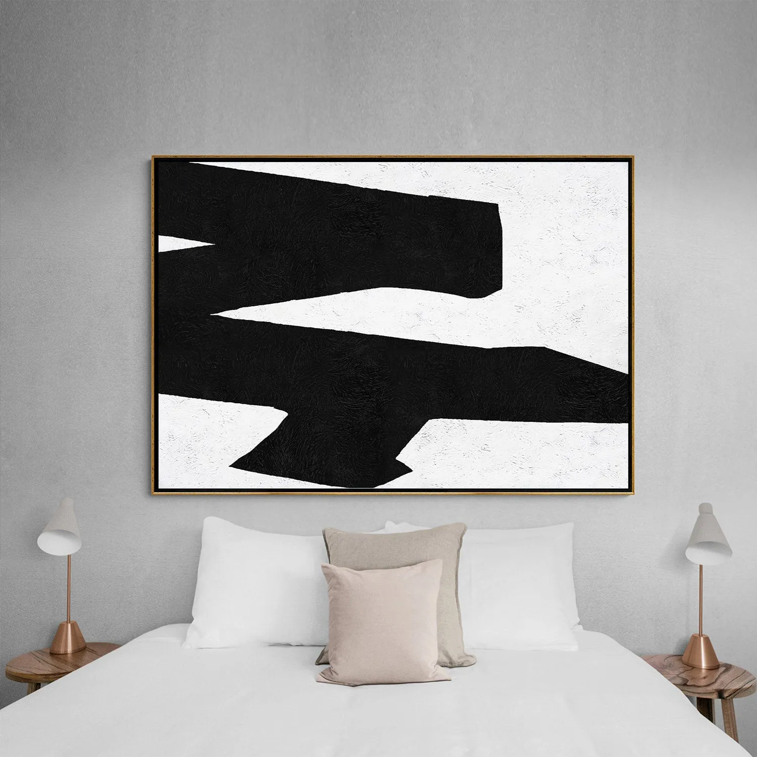 Horizontal Minimalist Painting J152M1