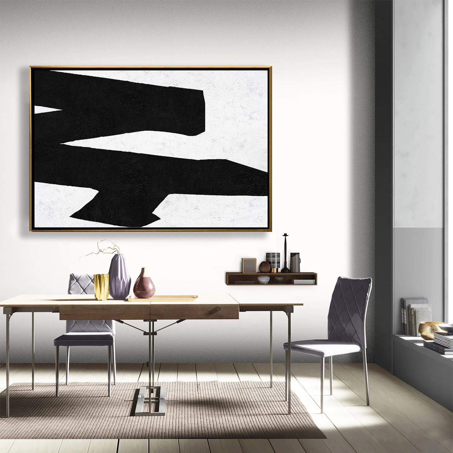 Horizontal Minimalist Painting J152M1