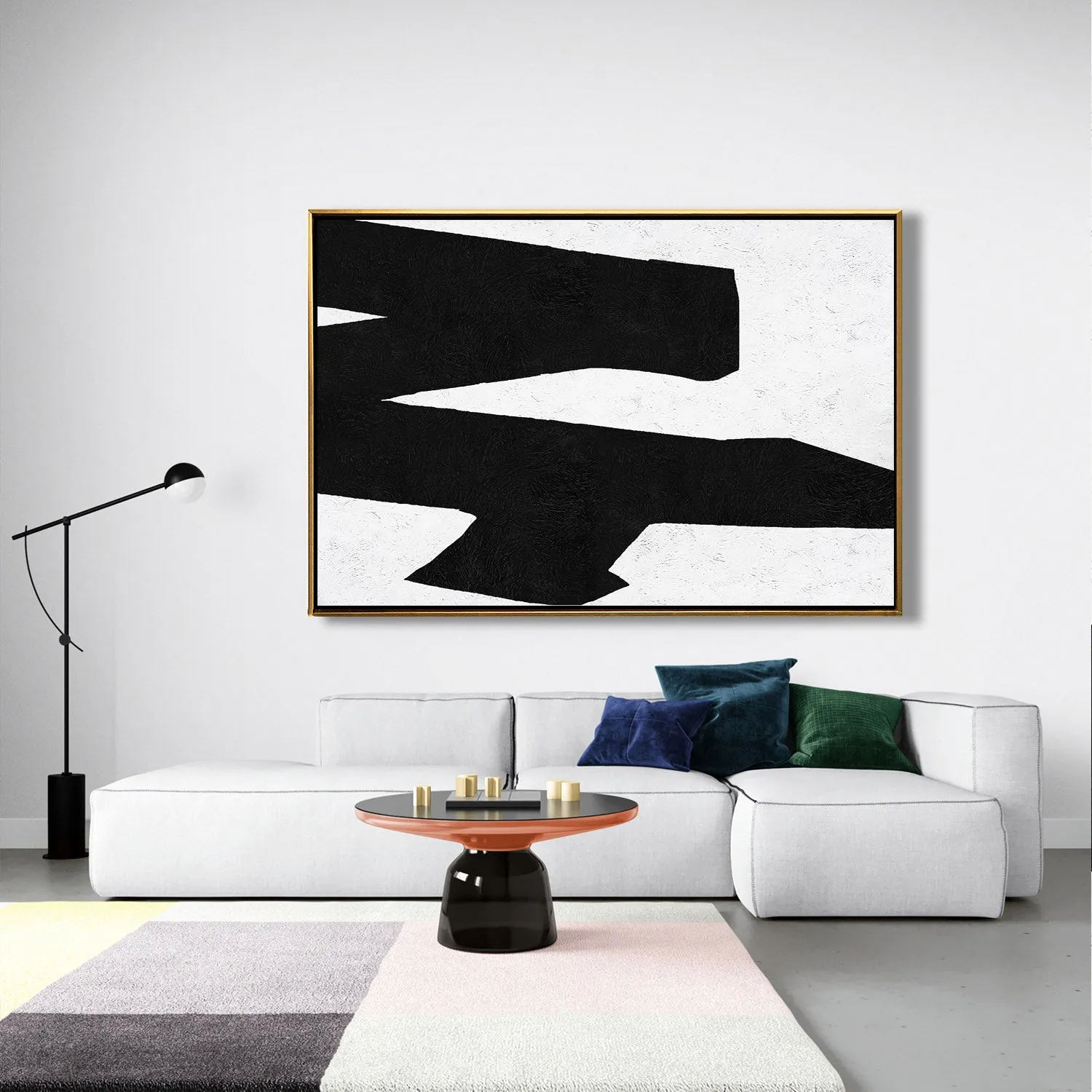 Horizontal Minimalist Painting J152M1