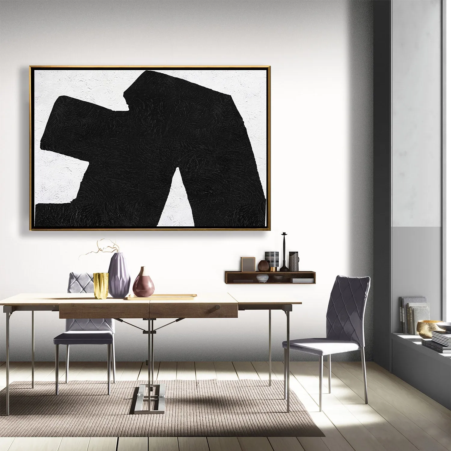 Horizontal Minimalist Painting J153M1