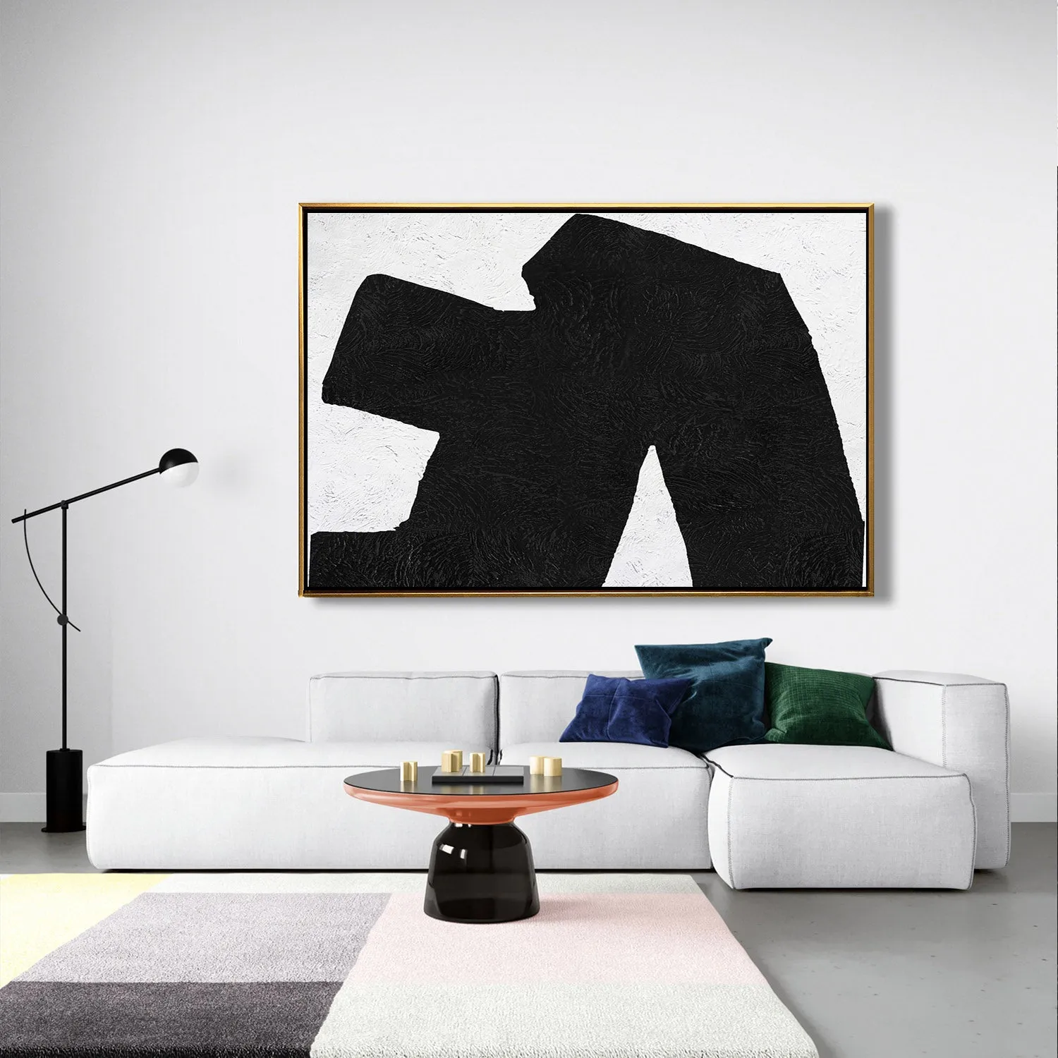 Horizontal Minimalist Painting J153M1