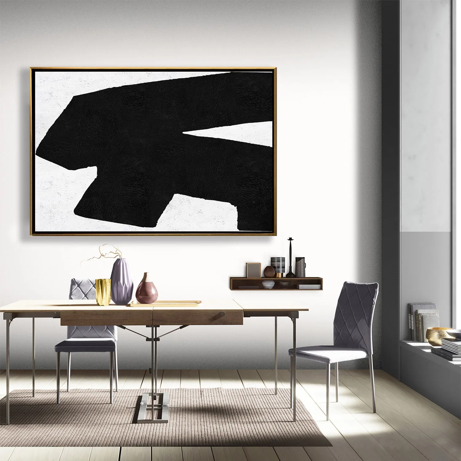 Horizontal Minimalist Painting J153M