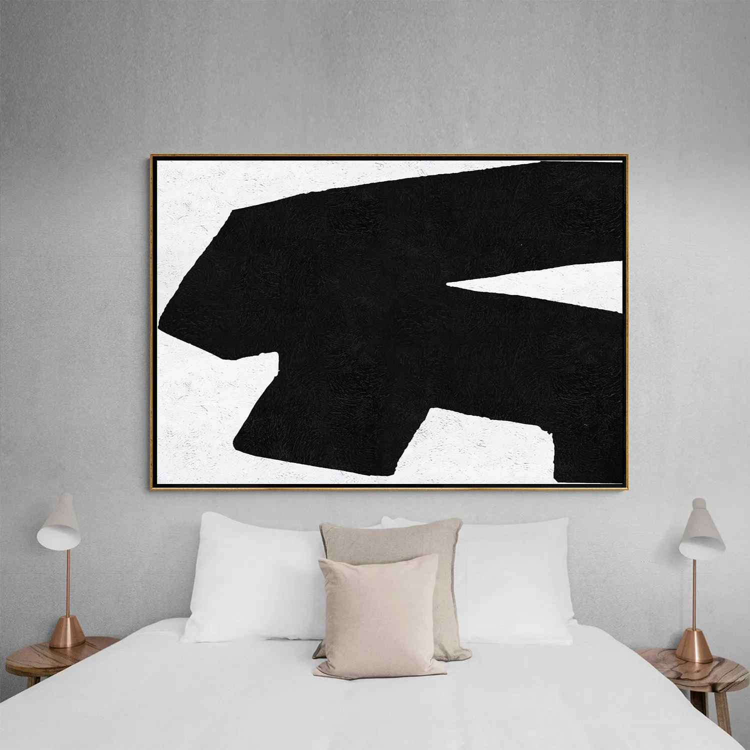 Horizontal Minimalist Painting J153M