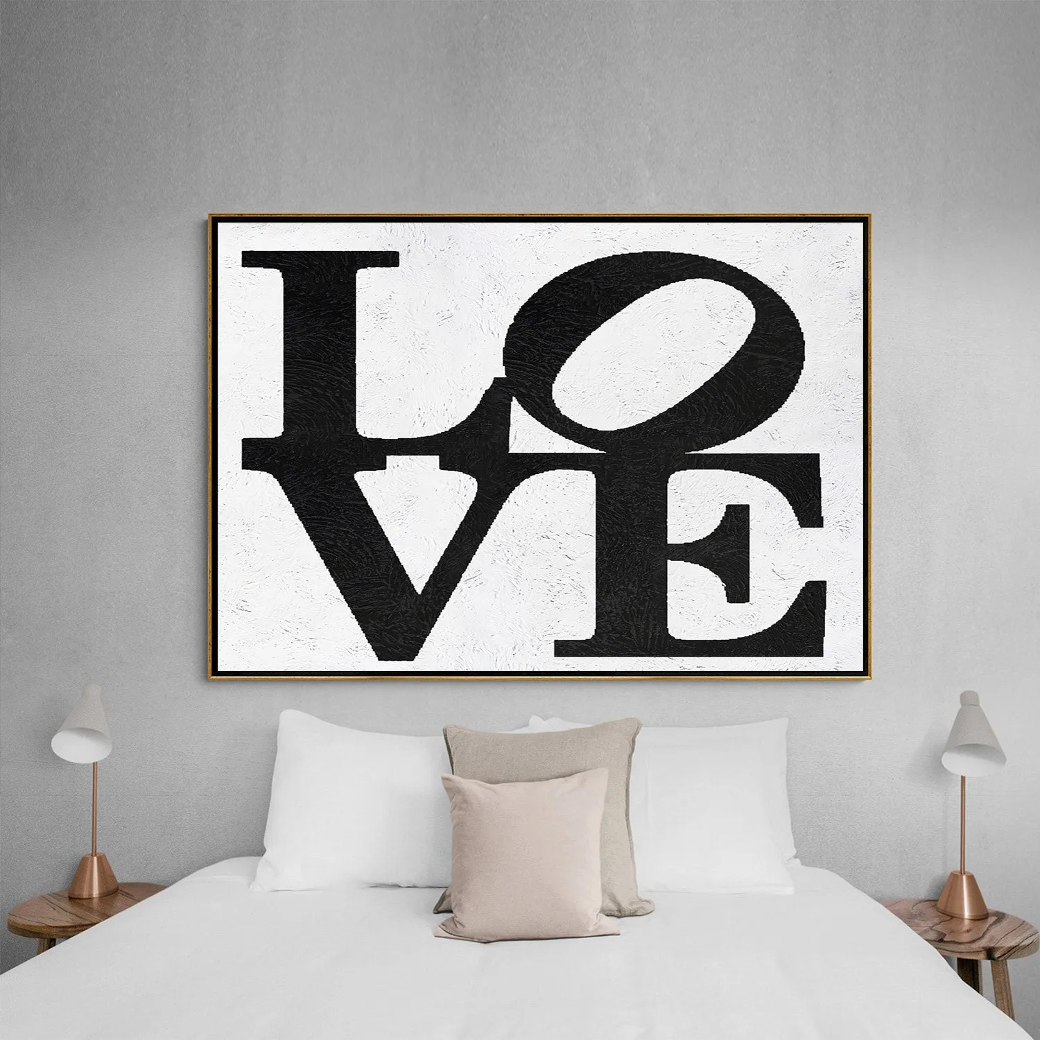 Horizontal Minimalist Painting J16M