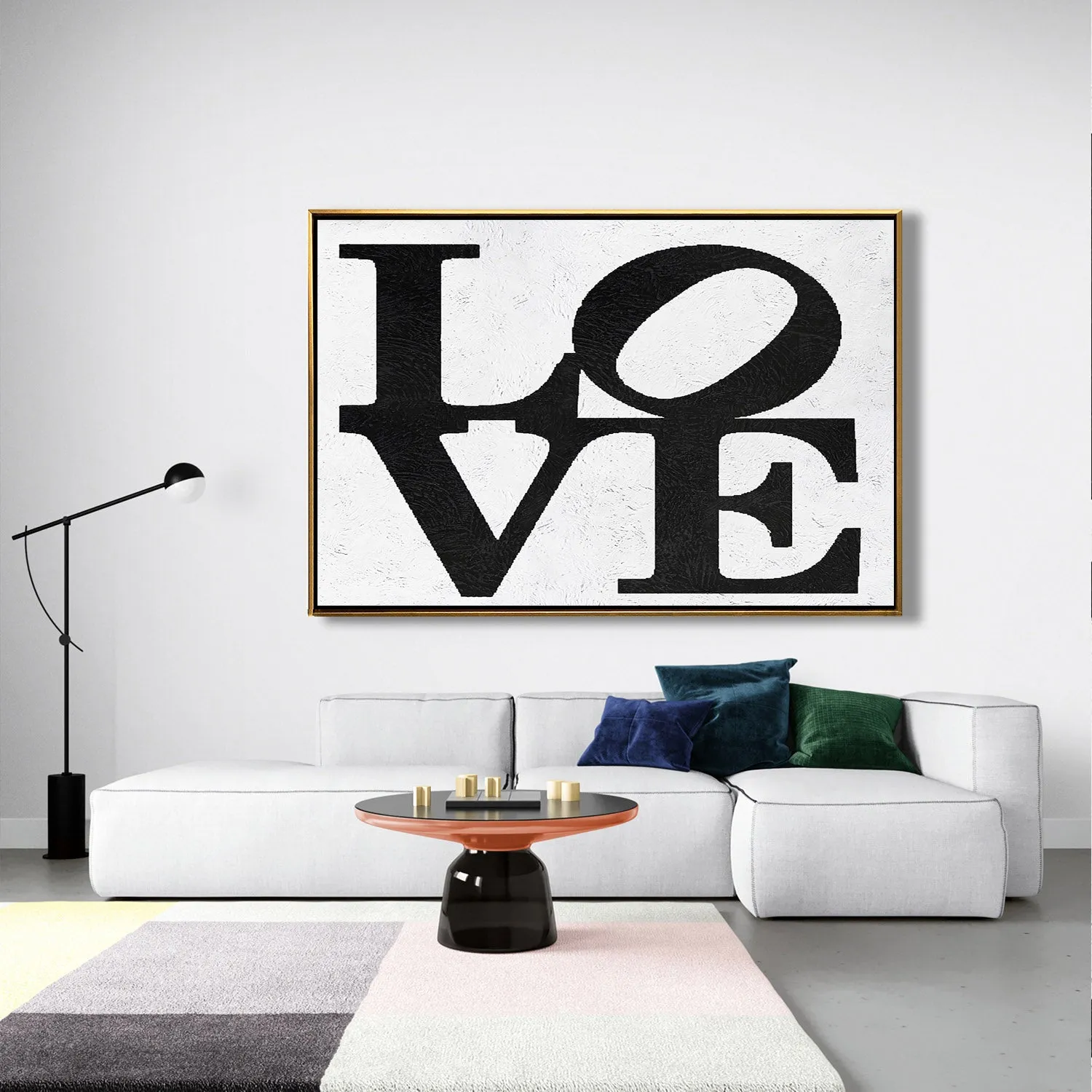 Horizontal Minimalist Painting J16M