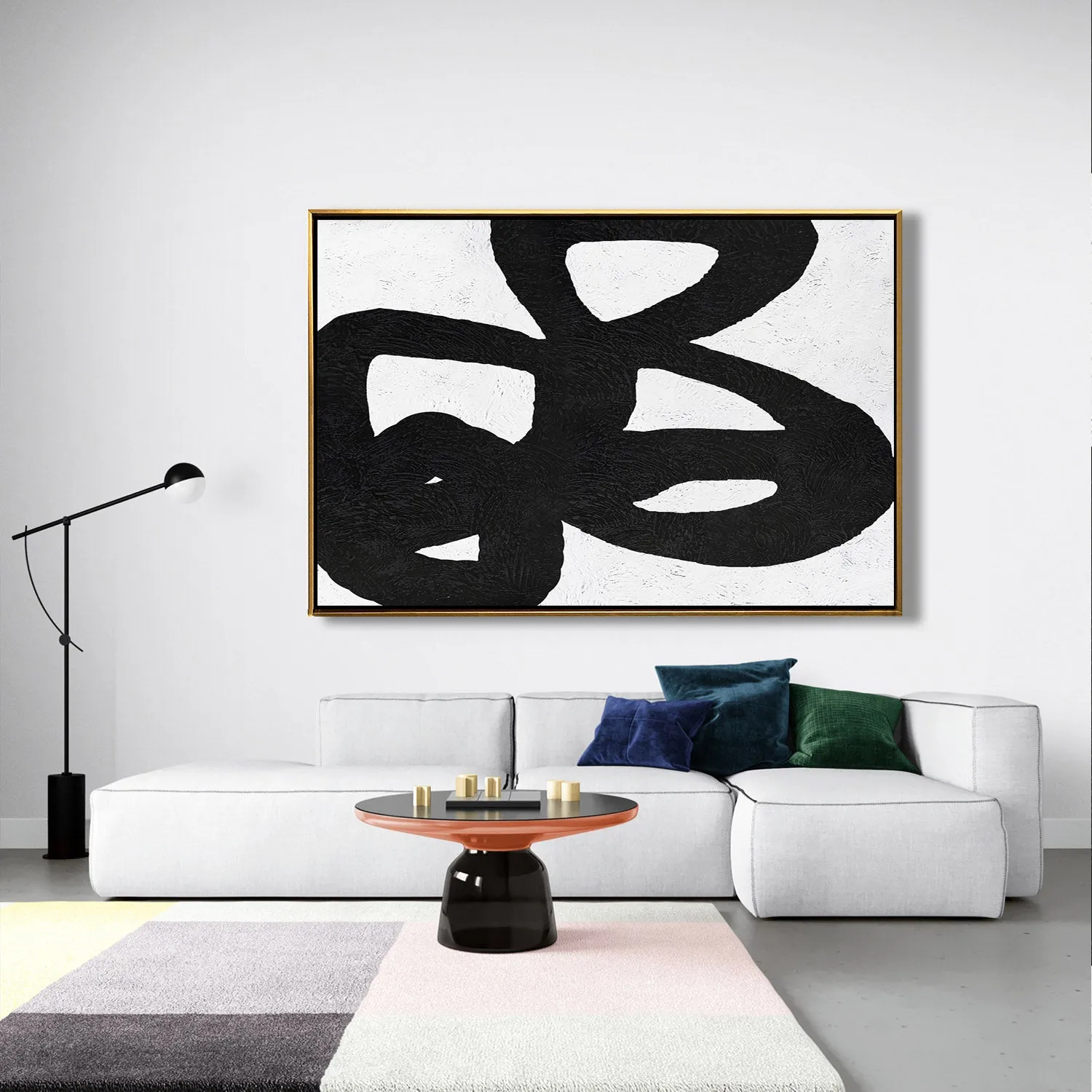 Horizontal Minimalist Painting J24M
