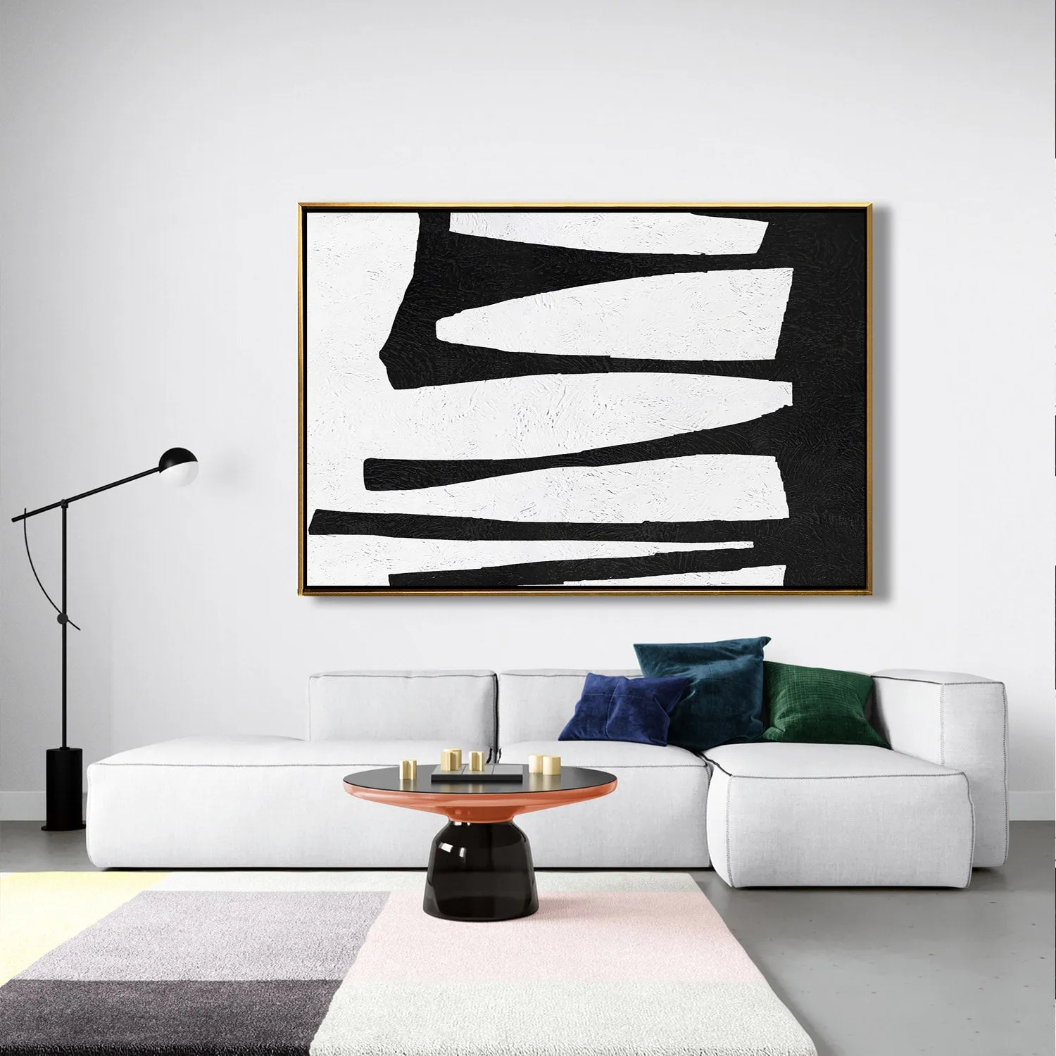 Horizontal Minimalist Painting J26M