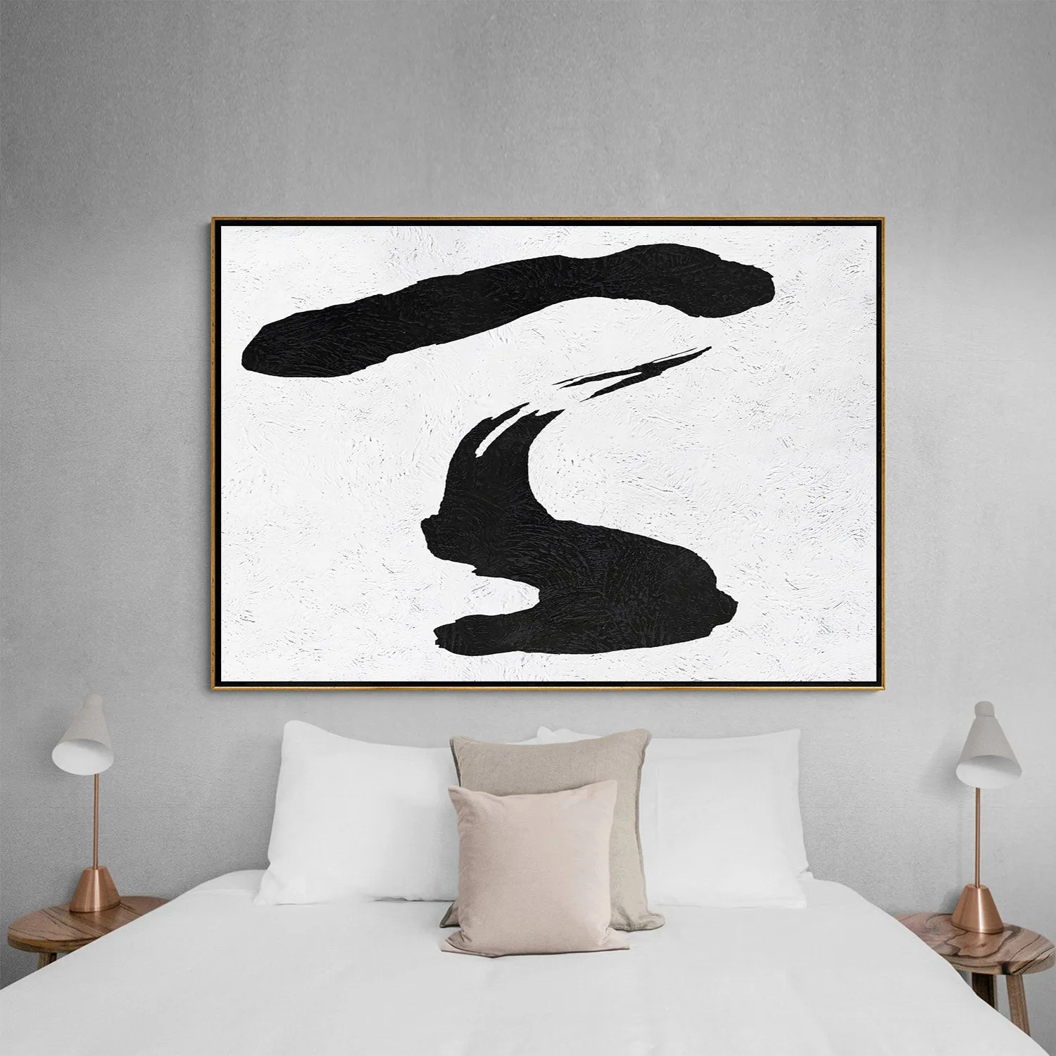 Horizontal Minimalist Painting J34M