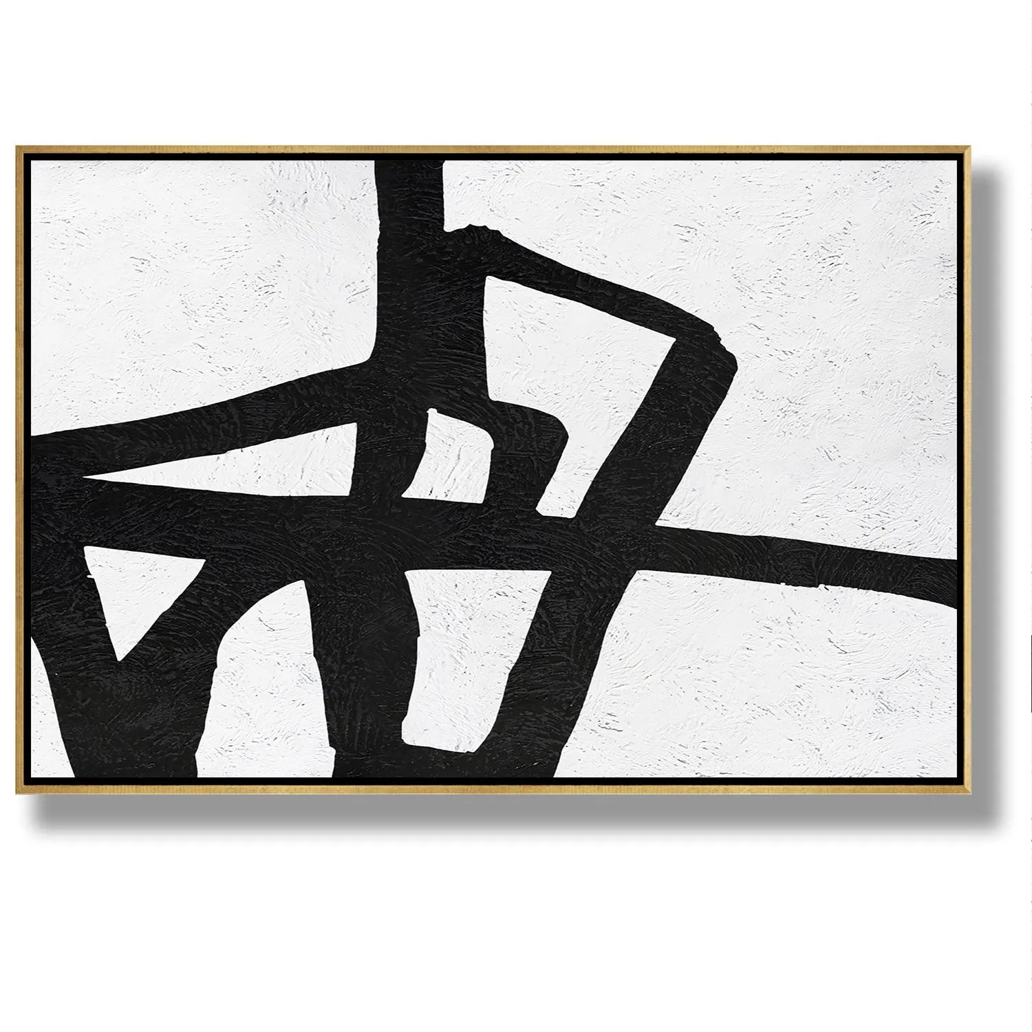 Horizontal Minimalist Painting J46M