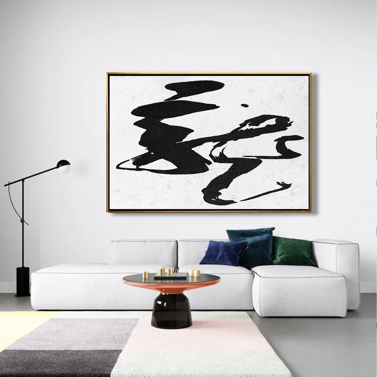 Horizontal Minimalist Painting J52M