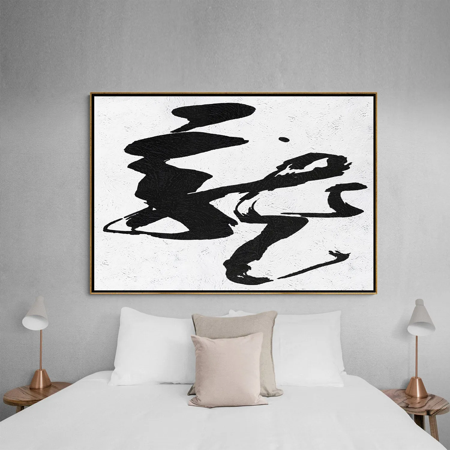 Horizontal Minimalist Painting J52M