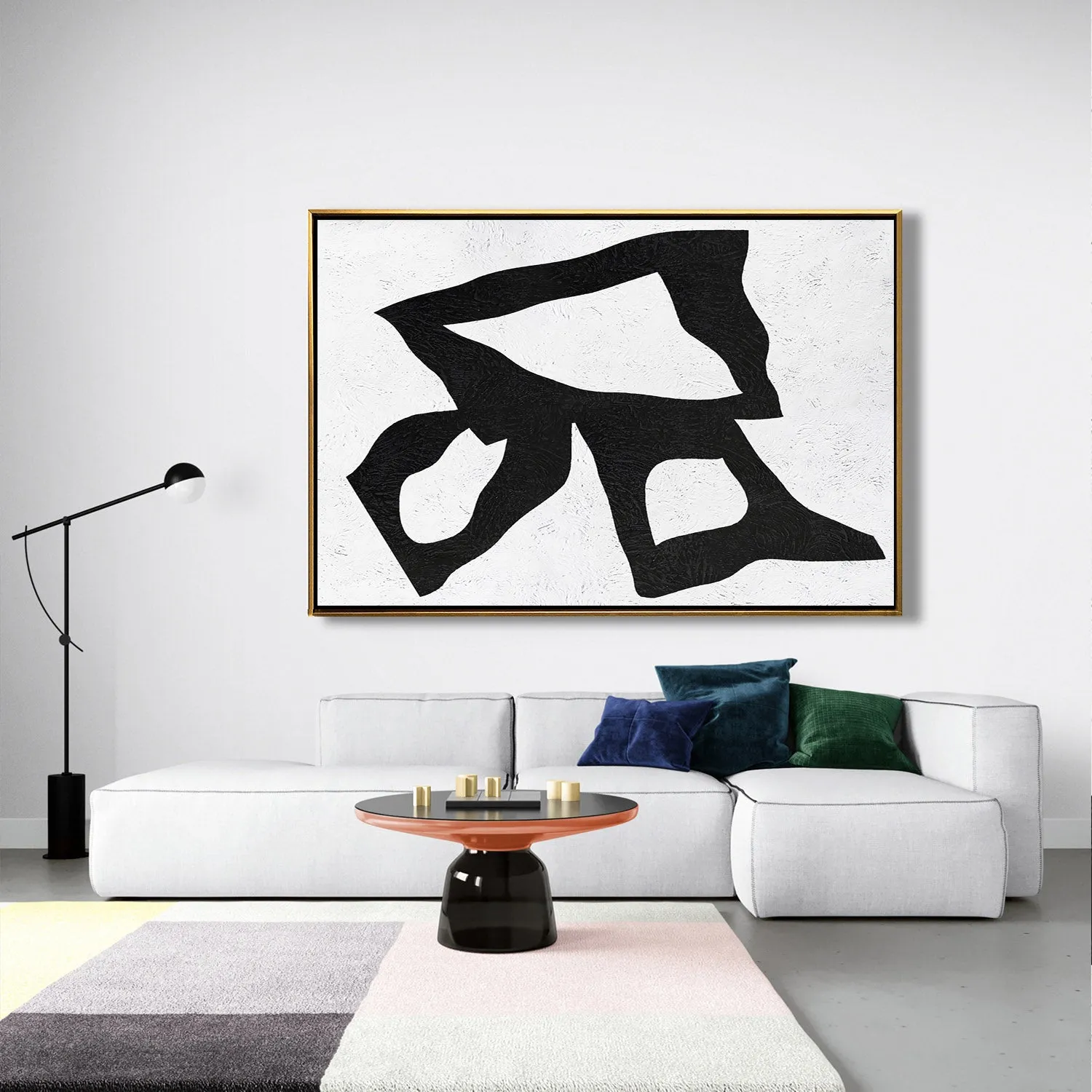 Horizontal Minimalist Painting J53M