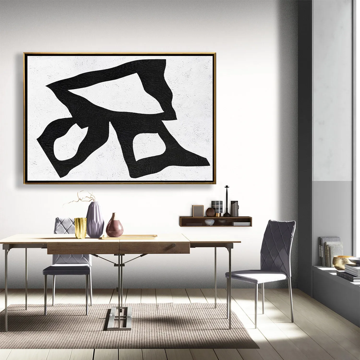 Horizontal Minimalist Painting J53M