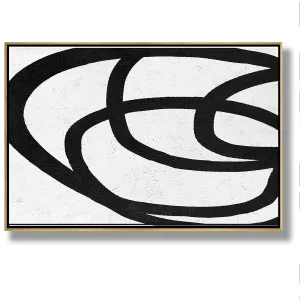 Horizontal Minimalist Painting J57M
